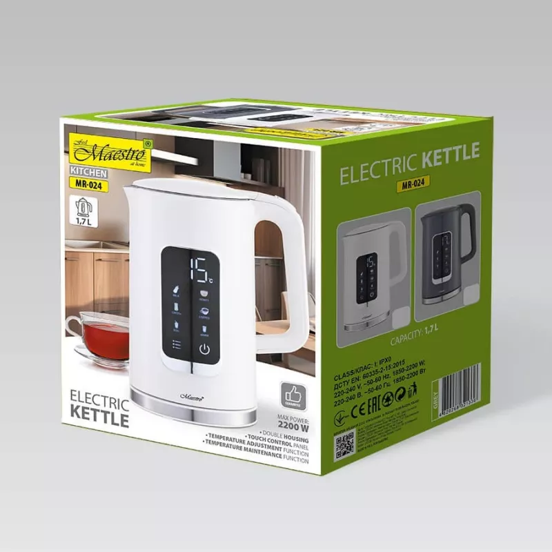 Bollitore Maestro MR-024-GREY