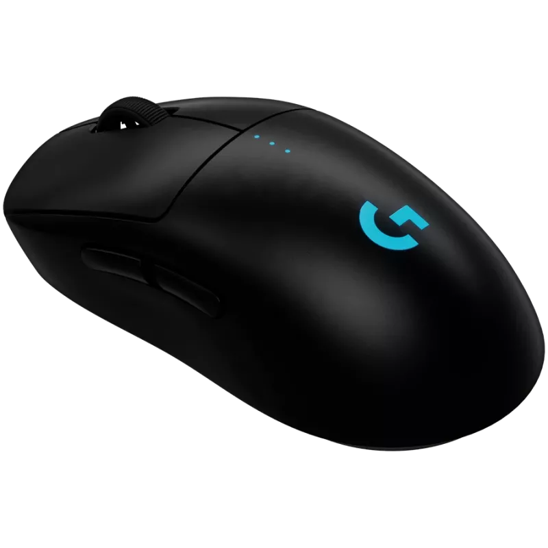Mouse gaming Logitech G PRO 2 LIGHTSPEED RF Wireless, sensore HERO 2, 32000 DPI, 1 ms, 8 tasti, ambidestro, batteria 95 h