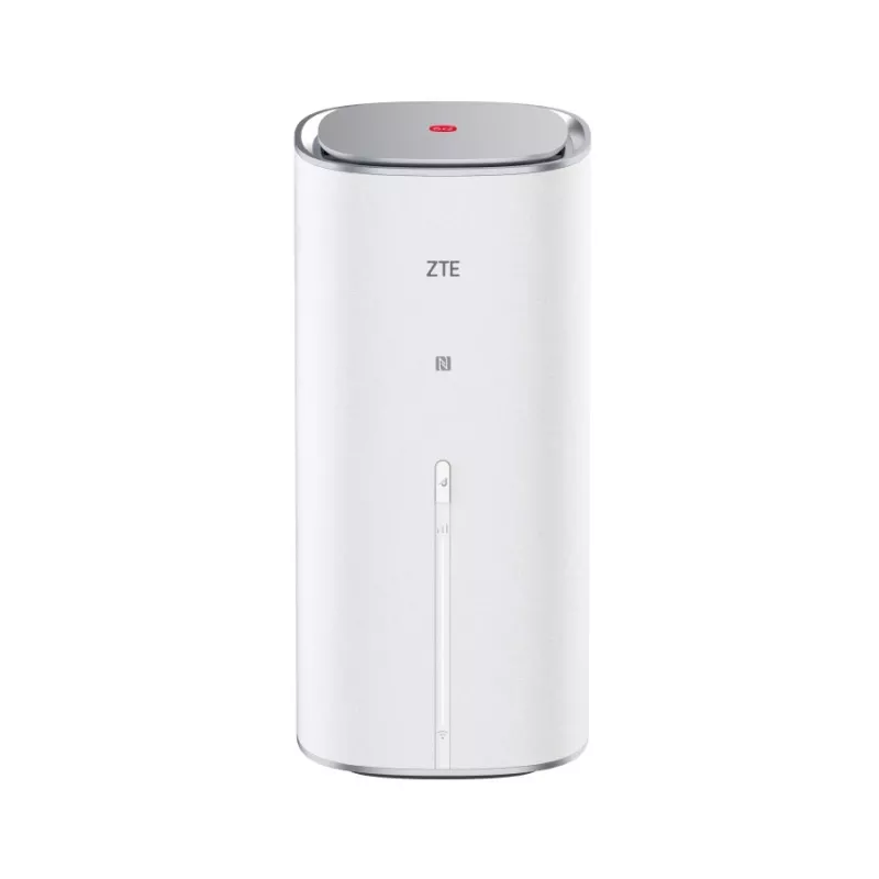 ZTE G5 Max router WLAN dual-band 802.11ac – 5G, dual-SIM, 1x 2,5GbE, USB‑C, 48V, bianco