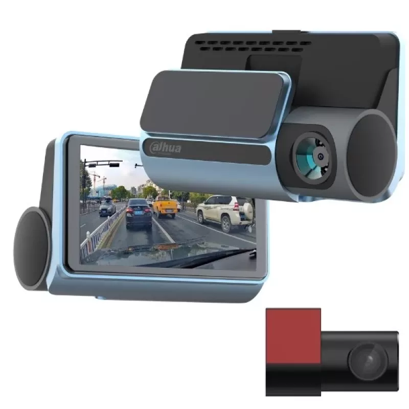 Dashcam Dahua Technology DHI-DAE-HC3511GW-S8 4K Ultra HD Wi-Fi USB nero, blu