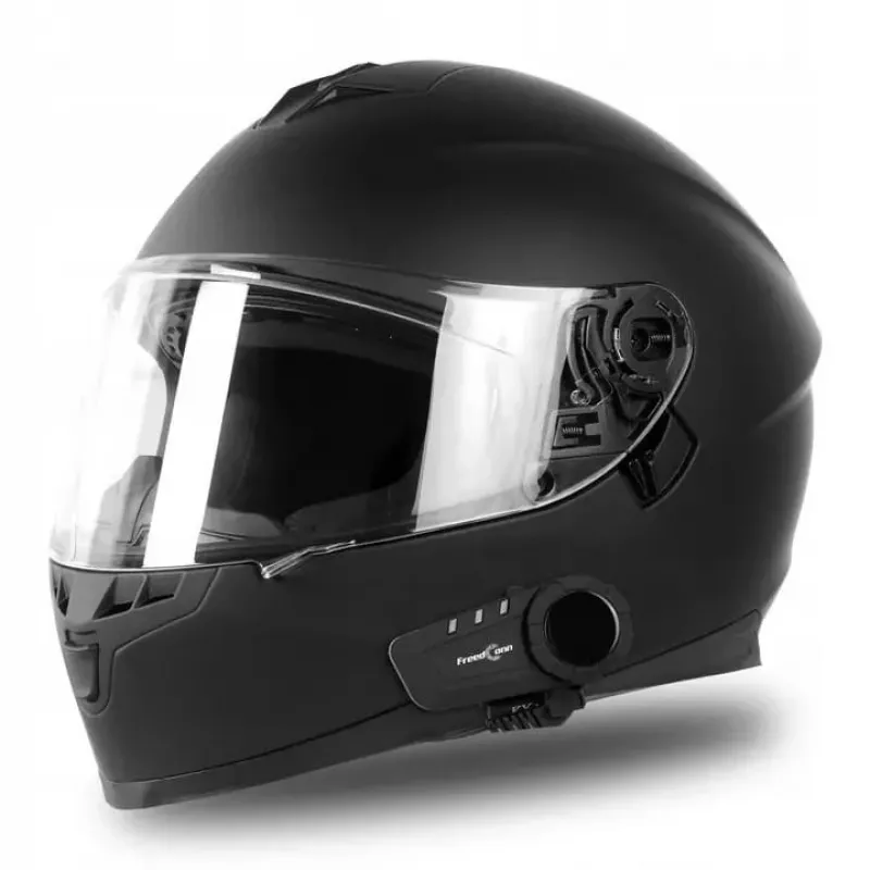 FREEDCONN KY-PRO SINGLE interfono per moto, nero