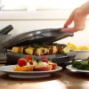 Grill elettrico compatto Petra PT4366GRYDEKFDIR con rivestimento antiaderente