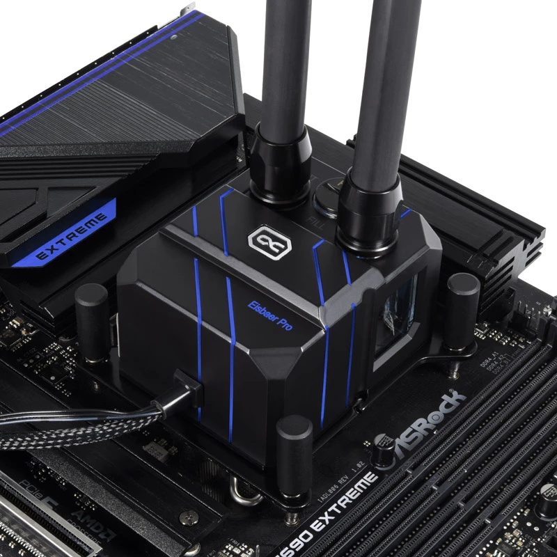 Refrigerante Alphacool Eisbaer Pro Aurora acrilico rame nichel 1/4 di pollice