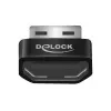 Adattatore MHL Delock HDMI-A femmina > USB Type-A maschio nero