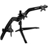 SilverStone SST-ARM31BS supporto a braccio per tre monitor, nero