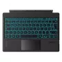 Tastiera Bluetooth QWERTZ Inateck KB02027 — nera, touchpad, batteria ricaricabile integrata da 500 mAh, Bluetooth per serie Surface Pro