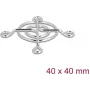 Griglia per ventola DELOCK 67304 metallo, 53×53 mm, argento — accessorio raffreddamento PC