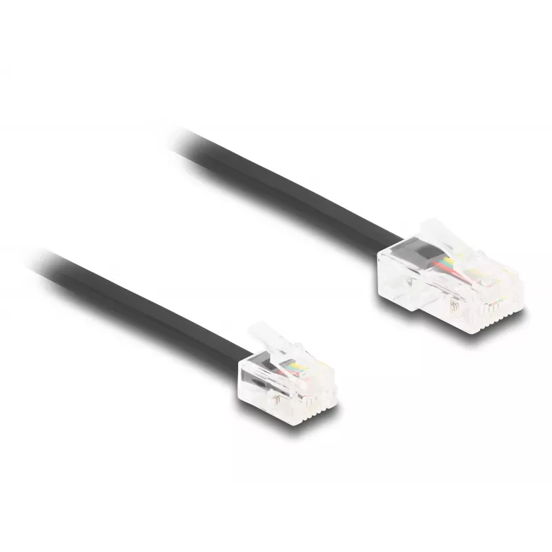 Cavo telefonico DeLOCK connettore RJ45 a connettore RJ11 nero 3 m