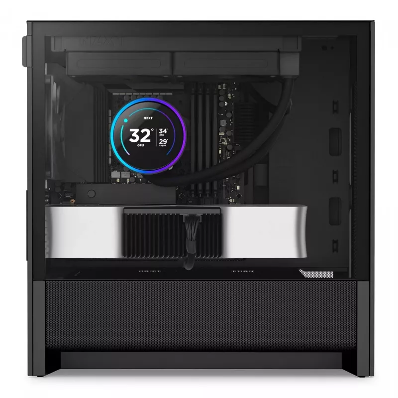 NZXT H3 Flow Micro ATX Airflow case - nero