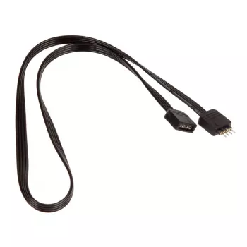 Akasa AK-CBLD01-50BK cavo di prolunga per strip LED, 50 cm, nero