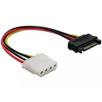 Cavo di alimentazione DeLOCK SATA/Molex nero-rosso 0,12 m 860115