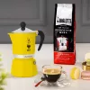 Moka pot Bialetti Rainbow nero giallo