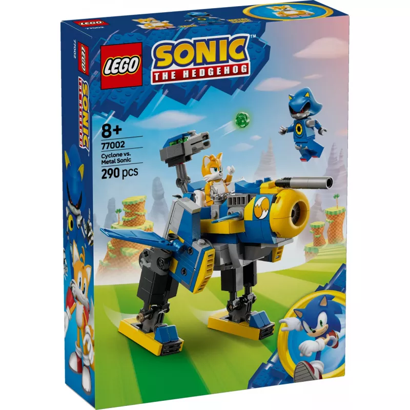 LEGO SONIC THE HEDGEHOG 77002 Cyclone contro Metal Sonic