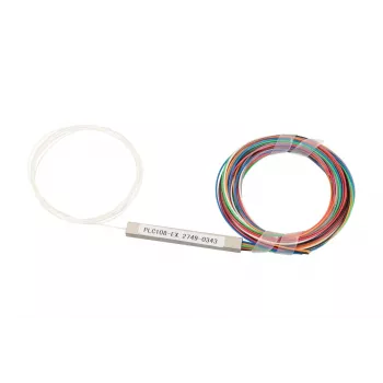 Splitter ottico PLC 1:8 Extralink fibra 900 µm, senza connettori