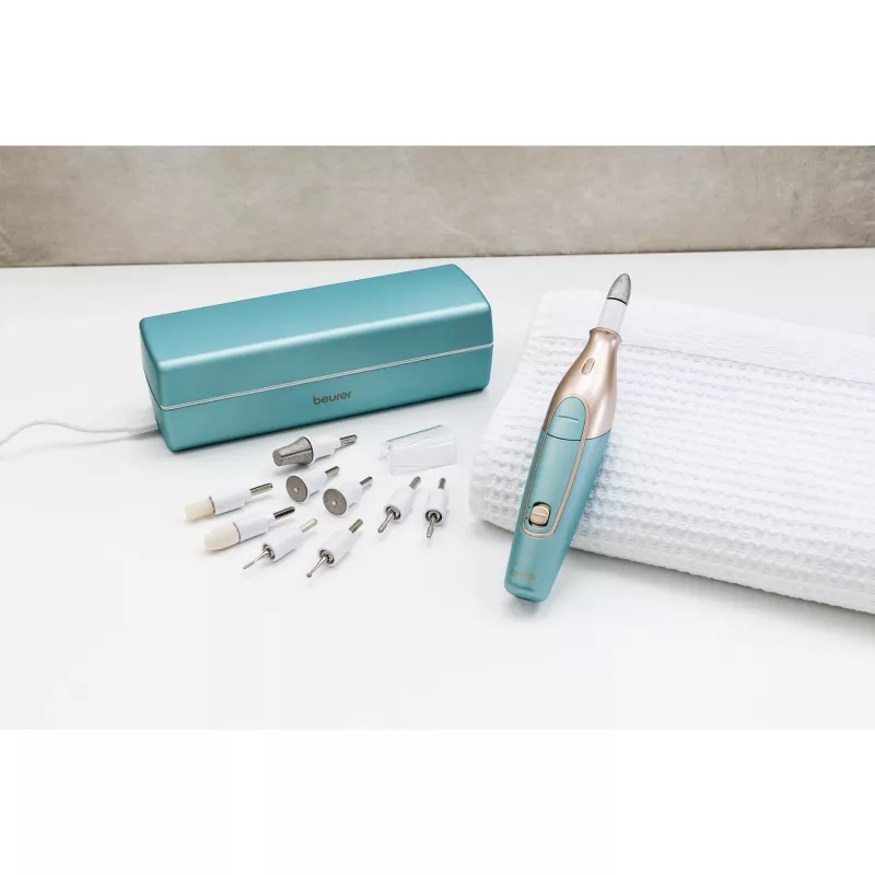 Beurer set manicure-pedica MP 84 turchese oro (570.02)