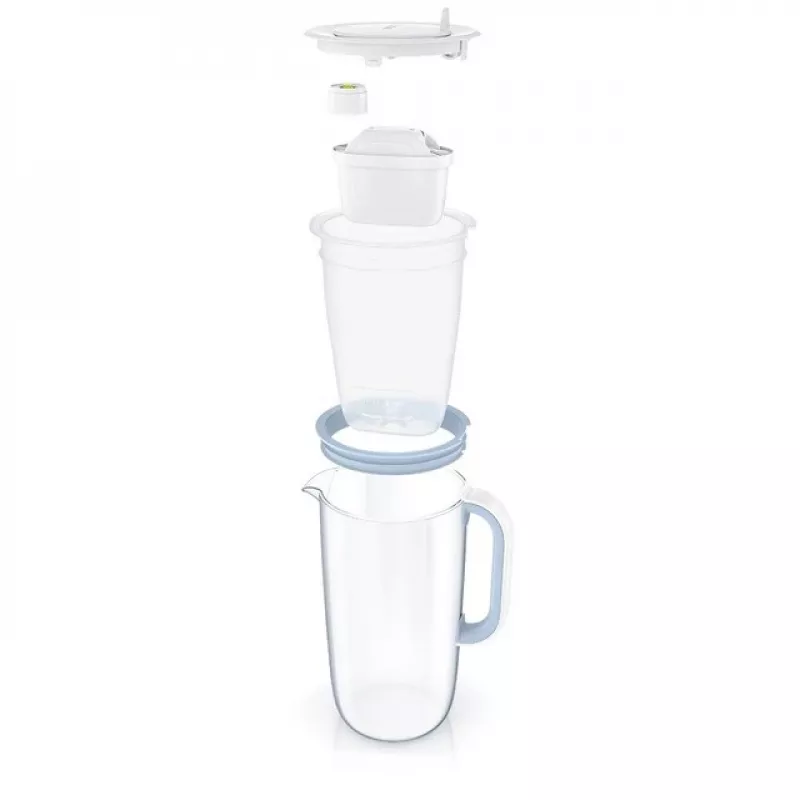 Brita Glass+3 caraffa filtrante Maxtra Pro Pure Performance