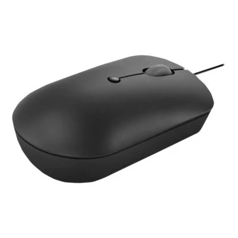 Mouse ottico con filo Lenovo GY51D20875 USB Type-C, ambidestro, 2400 DPI, 4 tasti, nero