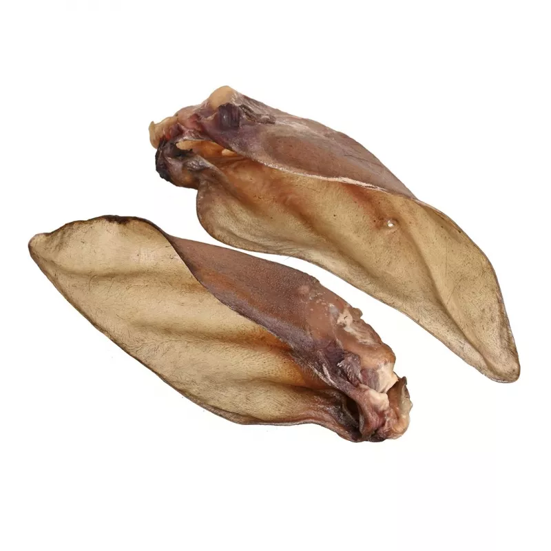 Snack per cani PETITTO orecchio di manzo con cartilagine — confezione da 10, snack da masticare monoingrediente
