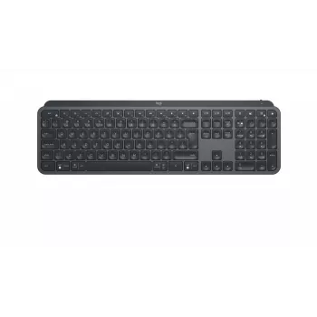 Logitech MX Keys for Business - Tastiera - retroilluminata - wireless - Bluetooth, 2,4 GHz - QWERTY - GB - Graphite (920-010250)