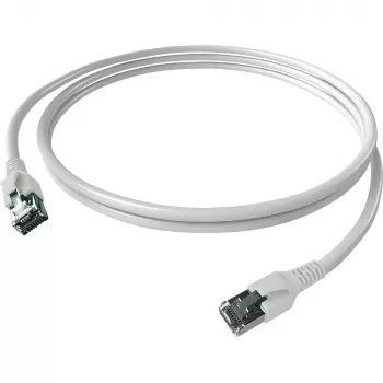 Easylan CP1KWBWBW0005 cavo di rete RJ45, cavo patch CAT 6a S/FTP 0,5 m bianco 1 pz.