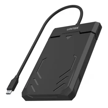 Unitek Y-3036A - DiskGuard Raiden 2.5 case per HDD/SSD USB-C a SATA III 2,5 pollici
