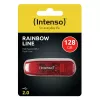 Chiavetta USB Intenso 128 GB USB Type-A 2.0 Rosso Trasparente