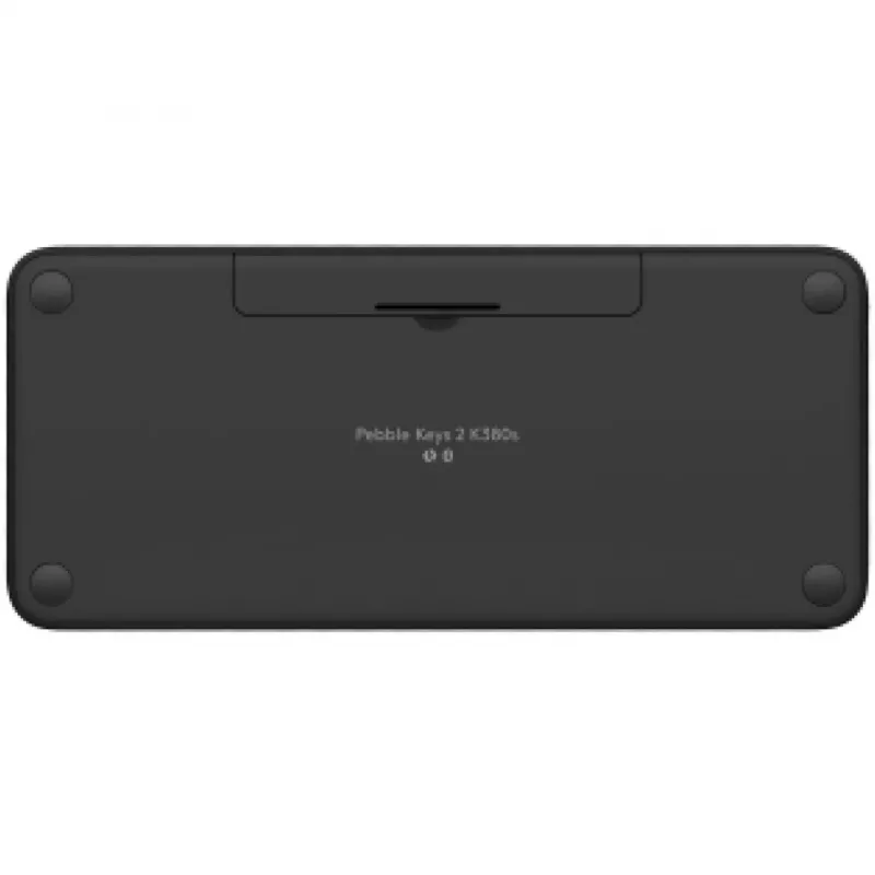 Logitech Pebble Keys 2 K380s - tastiera - wireless - Bluetooth LE - QWERTZ - tedesca - Tonal Graphite (920-011795)