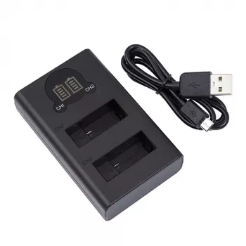 Caricabatterie GOPRO AHDBT901, dual
