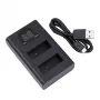 Caricabatterie GOPRO AHDBT901, dual