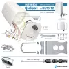 QuWireless QuSpot AX12S antenna omnidirezionale 2x LTE + Wi-Fi + GPS + Bluetooth per Teltonika RUTX12/RUTX14, PoE/LAN, fino a 7 dBi, IP67, bianca