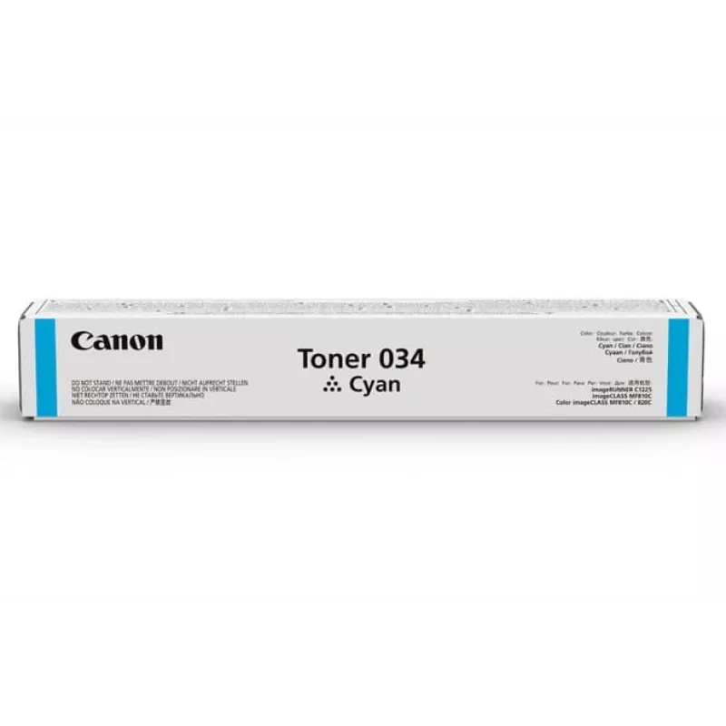 Cartuccia toner Canon 034 1 pz. originale ciano