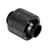 Raccordo a compressione Bitspower G1/4 maschio su 16/11 mm dritto — nero opaco