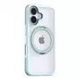 Custodia protettiva Torras Ostand R Fusion per iPhone 16 — verde, custodia sottile con aperture precise