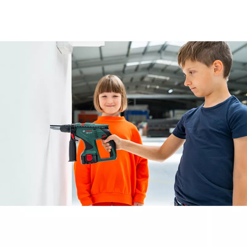 Theo Klein trapano a percussione Bosch per bambini, effetti sonori e luminosi, gioco di ruolo