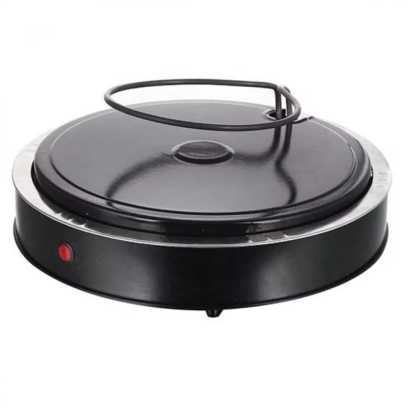 Forno per pizza Emerio PO-115984 6 pizze 1200 W nero arancione