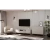 KAMARO 2D comodino stretto, colore cashmere