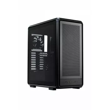 Case PC Midi Tower Cooler Master MasterFrame 500 Mesh — nero con lato trasparente, supporta ATX/EATX, 2x200 mm anteriori, 1x120 mm posteriore