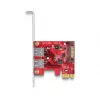 Scheda DeLOCK PCI Express x1 su 2 x connettore femmina USB 5 Gbps Type-A Low Profile
