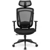 Sedia da ufficio Sharkoon OfficePal C10 – nero, design ergonomico, regolabile in altezza