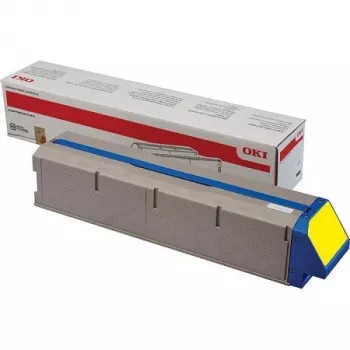Cartuccia toner OKI 45536505 giallo, originale, laser, resa 38.000 pagine, 1 pz.