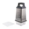 Grattugia manuale per alimenti Jata HRAL3248 – grattugia a 4 lati con contenitore
