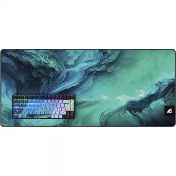 Tastiera da gaming meccanica Sharkoon SKILLER SGK50 S3 Ultimate Rev2 verde menta layout QWERTZ