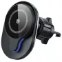 Supporto magnetico auto MagSafe 15W a induzione nero