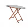 Asse da stiro ARREDAMENTI STIROLIGHT 135 x 45 cm, copertura marrone, gambe pieghevoli