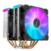 Sistema di raffreddamento per computer Jonsbo CR-2000GT dissipatore per processore 12 cm nero 1 pz.