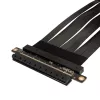 Akasa Riser Black X2 Mark IV Premium cavo riser PCIe 4.0 x16, 20 cm, AK-CBPE03-20B