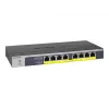 NETGEAR GS108PP switch non gestito Gigabit Ethernet (10/100/1000) Power over Ethernet (PoE) nero