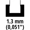 Guida per sega massiccia Einhell 4500363 25 cm