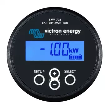 Monitor batteria Victron Energy BMV-702 nero 12V 500A con Bluetooth