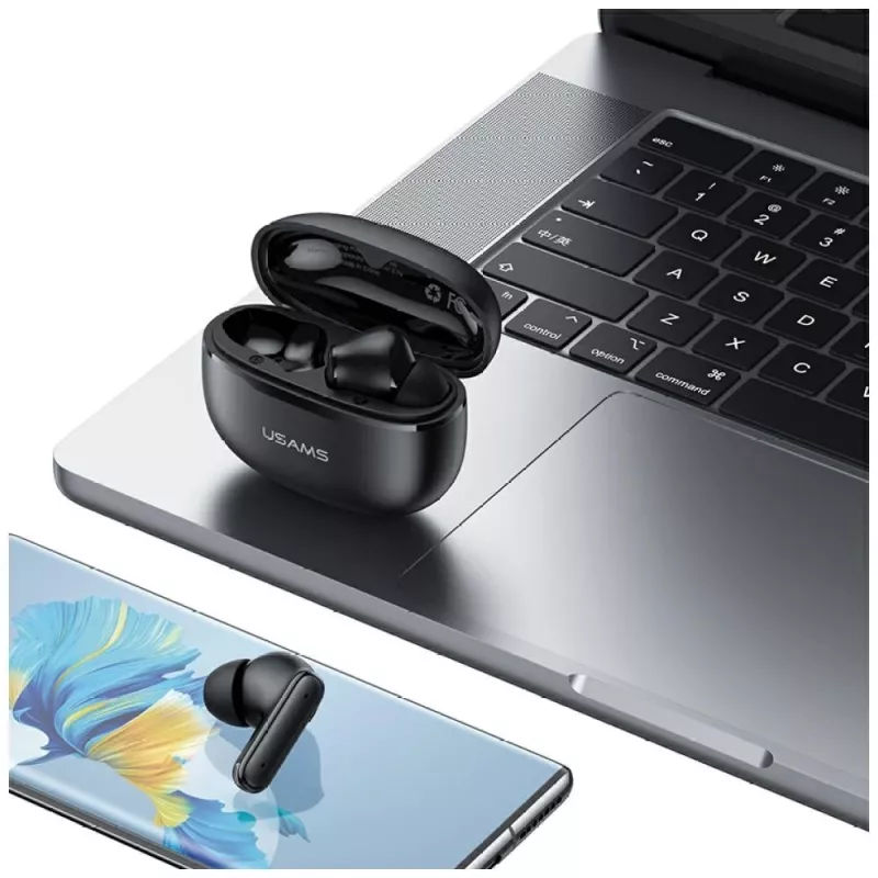 Cuffie Bluetooth Usams E05 TWS nere